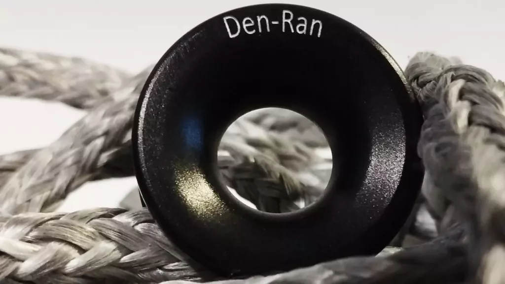 Bannière du site anneau de friction DEN-RAN sur du dyneema