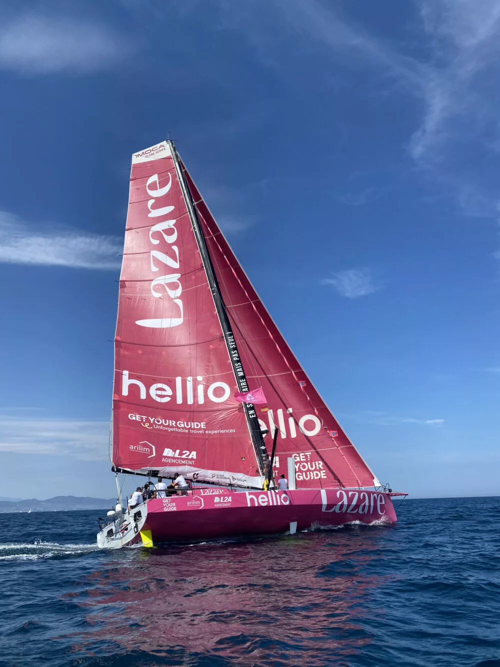 Imoca à dérive Lazare